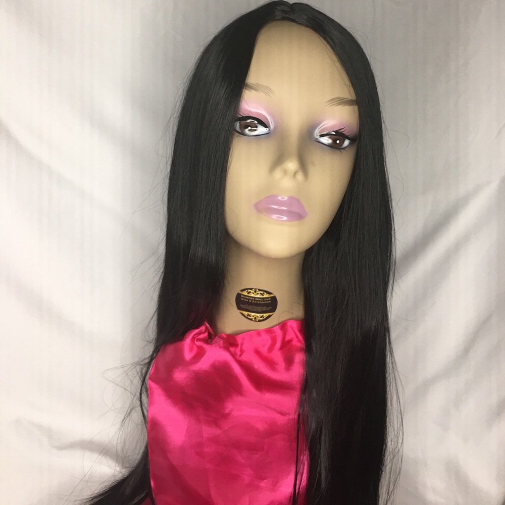 Human fiber wig